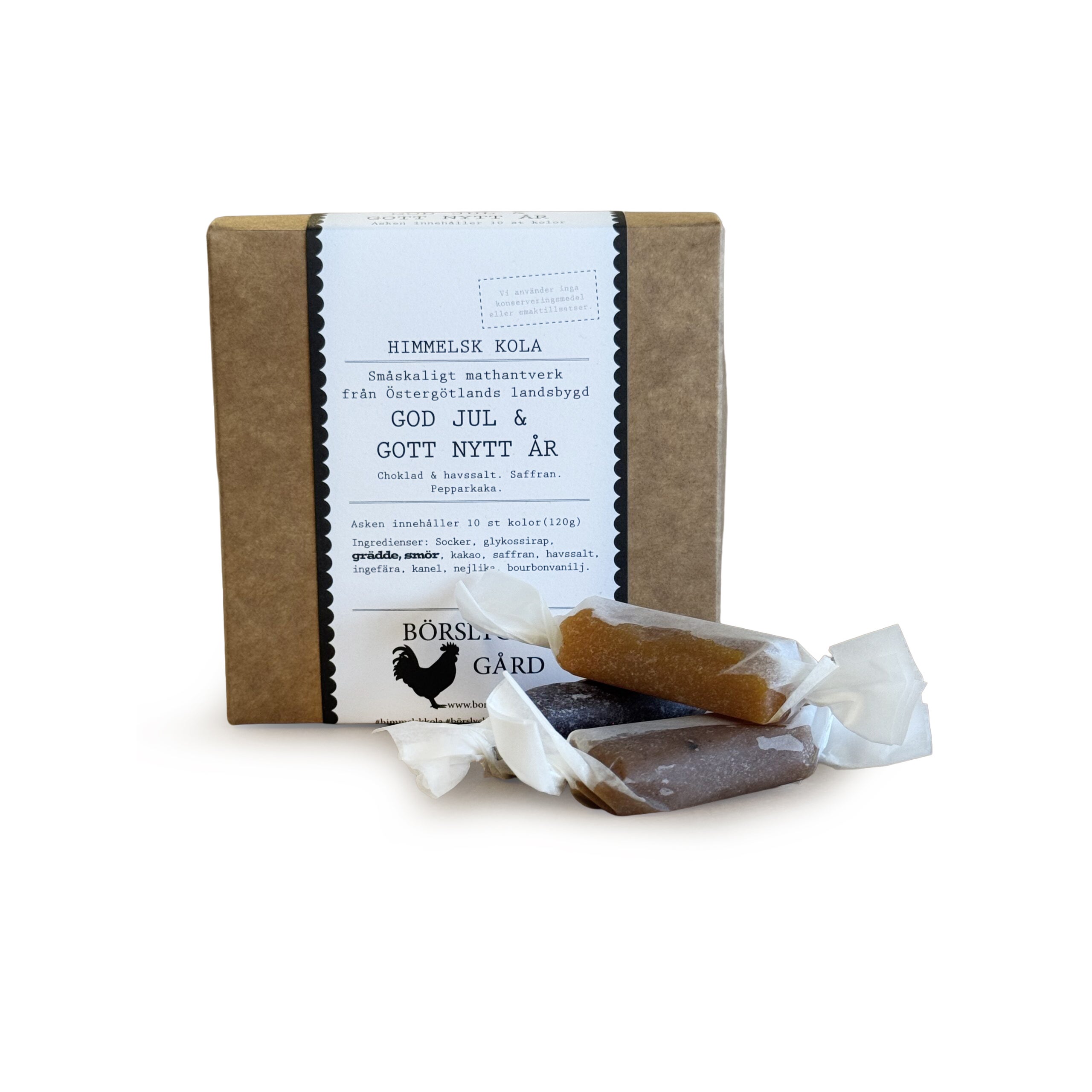 Toffee Box Merry Christmas & Happy New Year