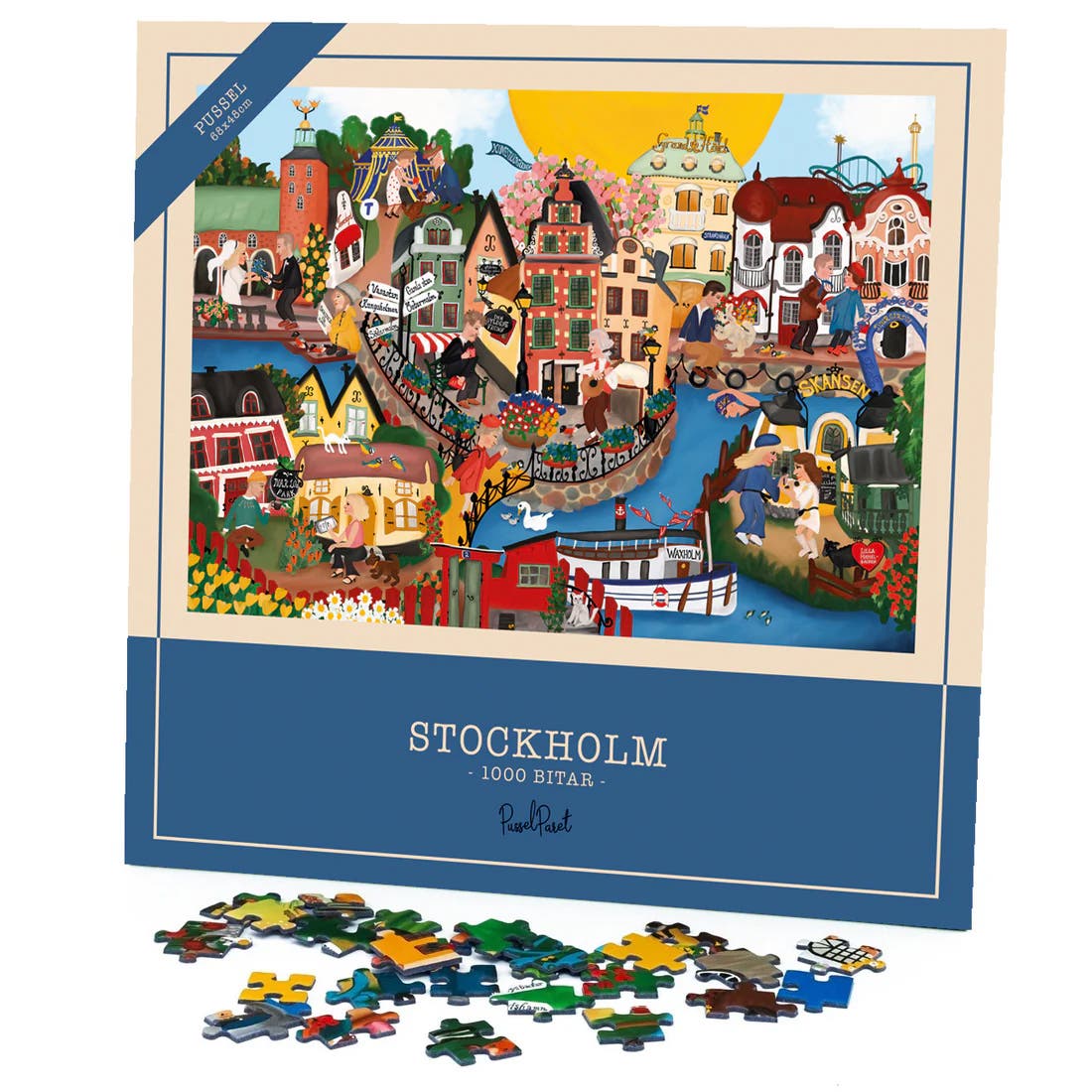 Pussel Stockholm, 1000 bitar