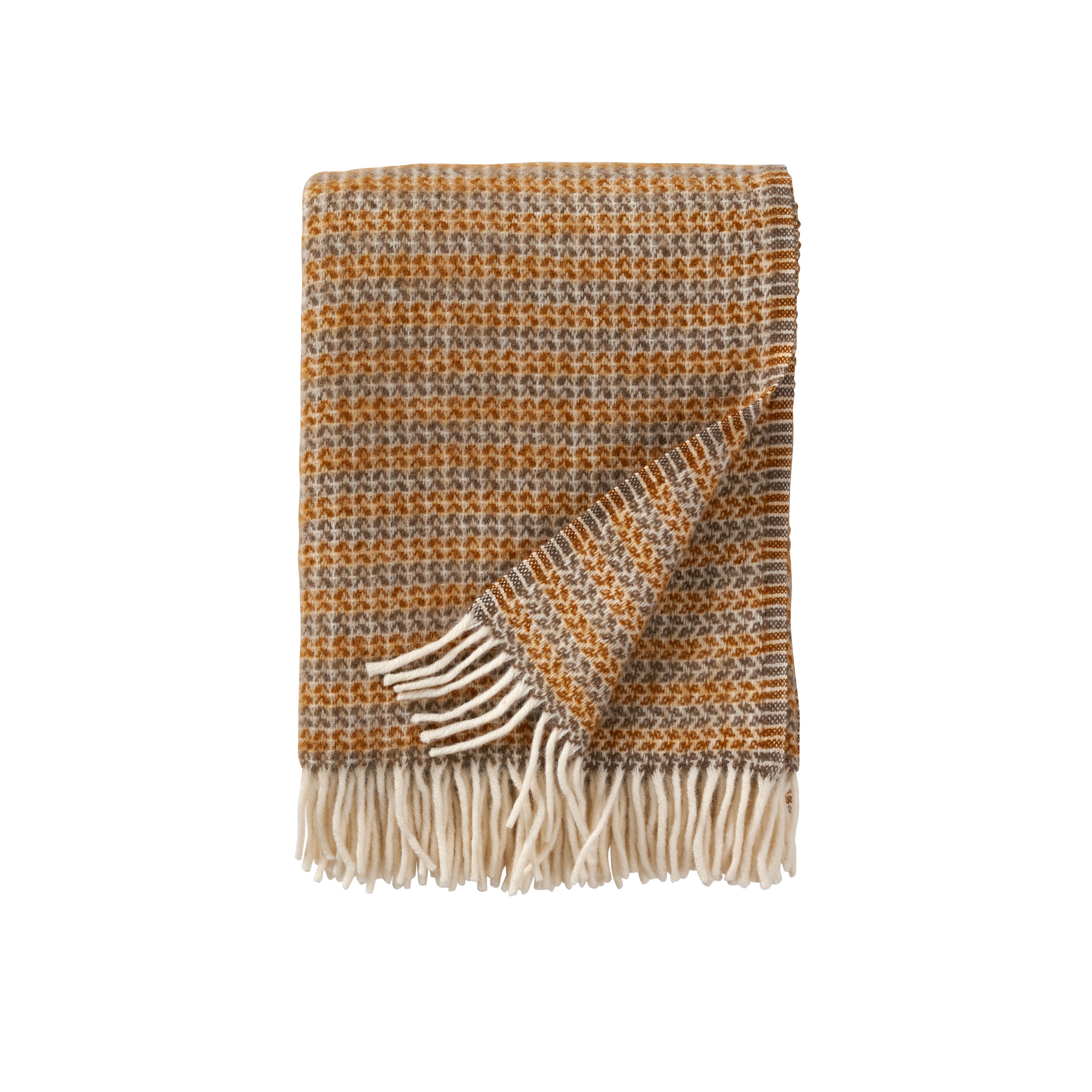 Klippan Pläd Curve Créme Caramel