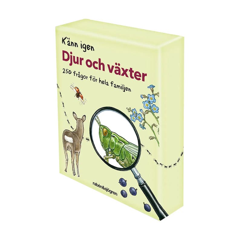 Recognize Animals and Plants, 250 Questions for the Whole Family!