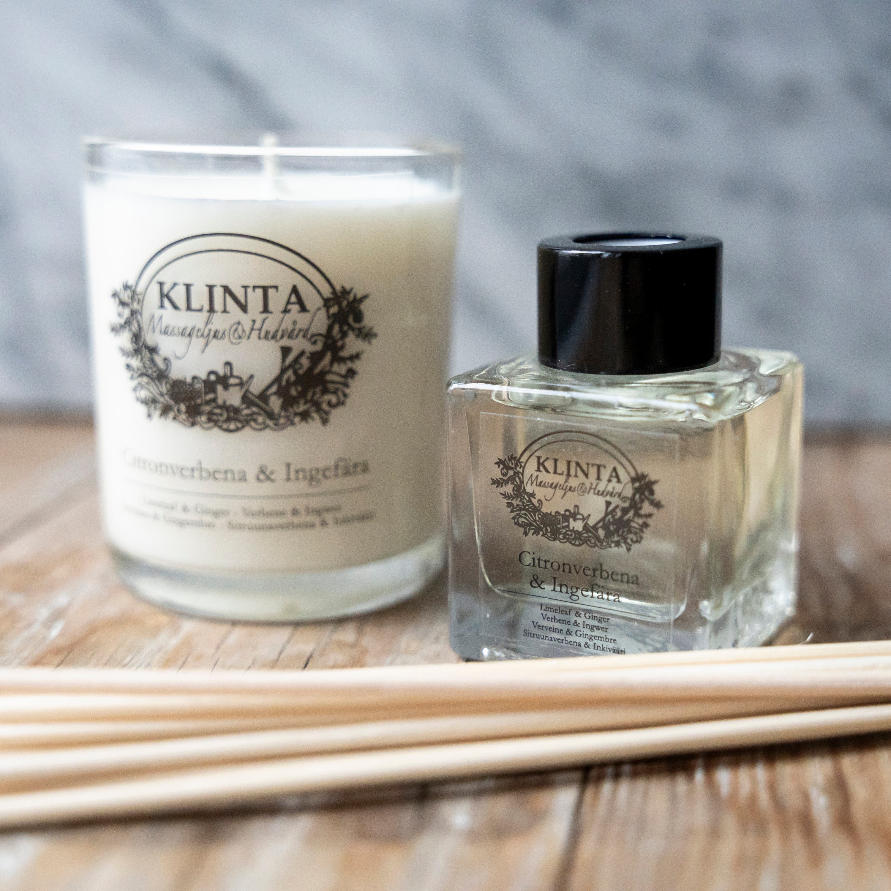 Klintan Reed Diffuser Limeleaf & Ginger