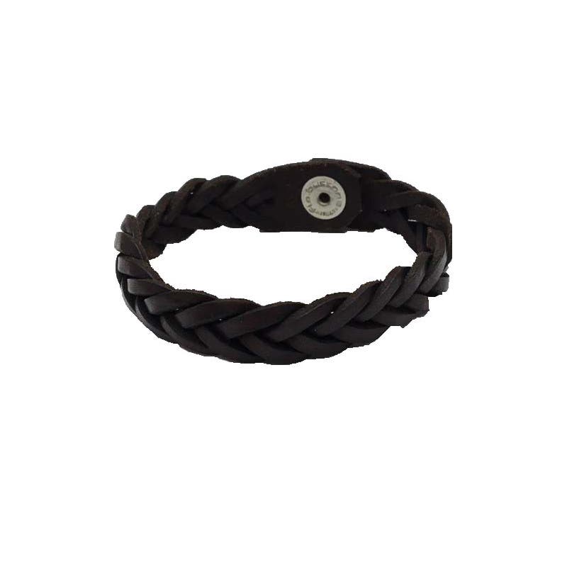 Läderarmband, Brunt