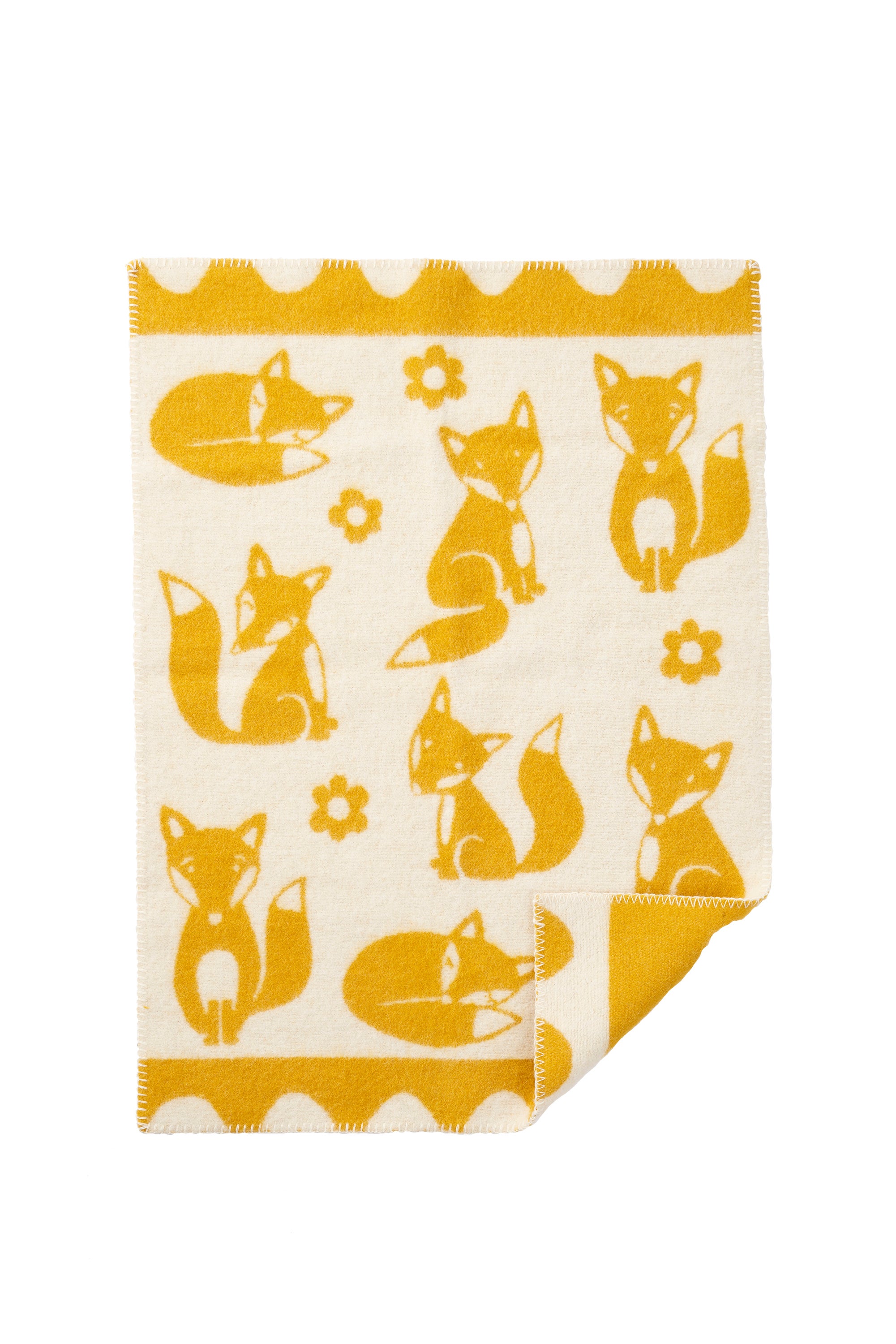 Klippan Baby Plaid Fox Saffron