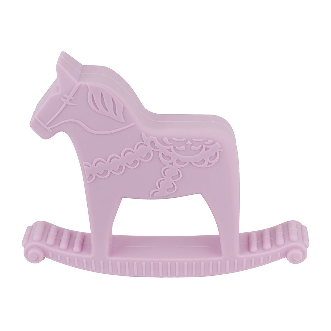 Dala Horse Teether Pink