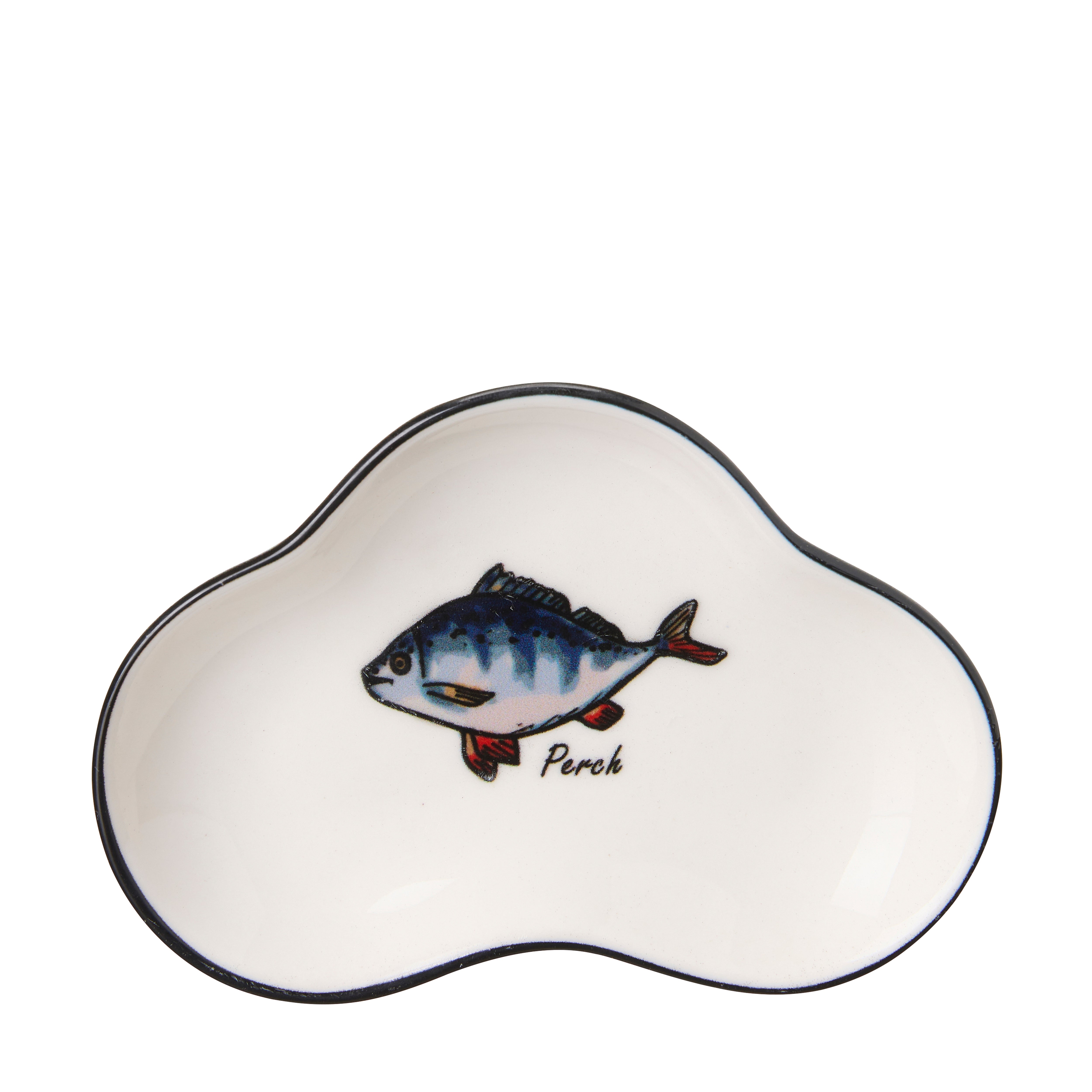 Small Porcelain Dish Perch