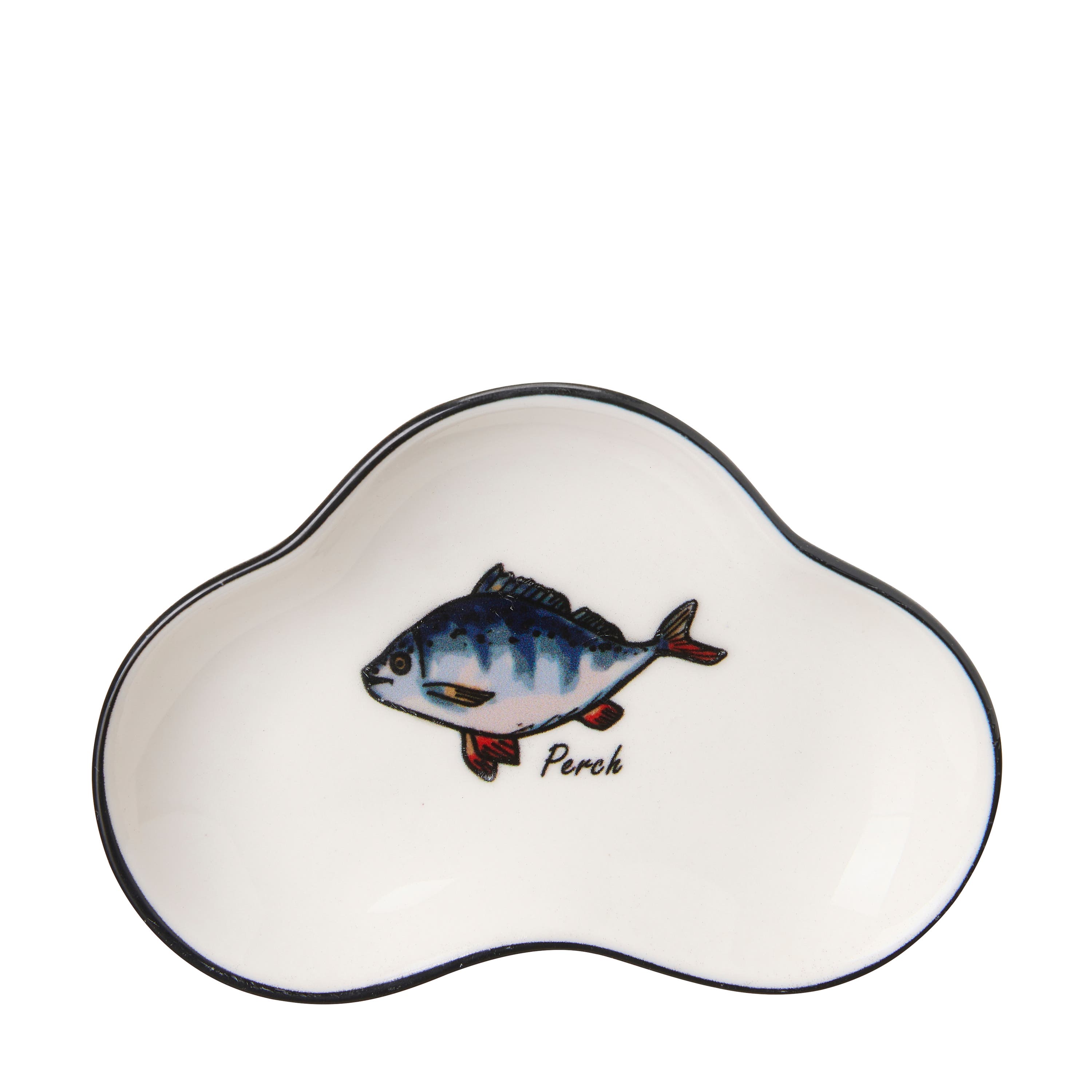 Small Porcelain Dish Perch