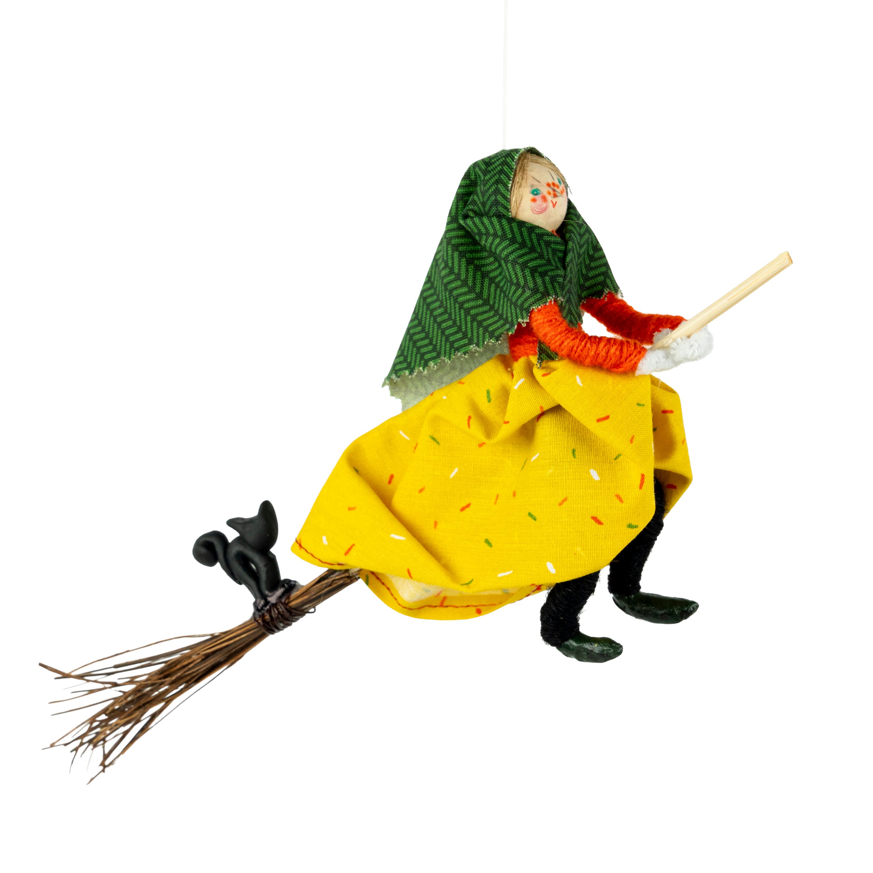 Hanging Easter Witch Large