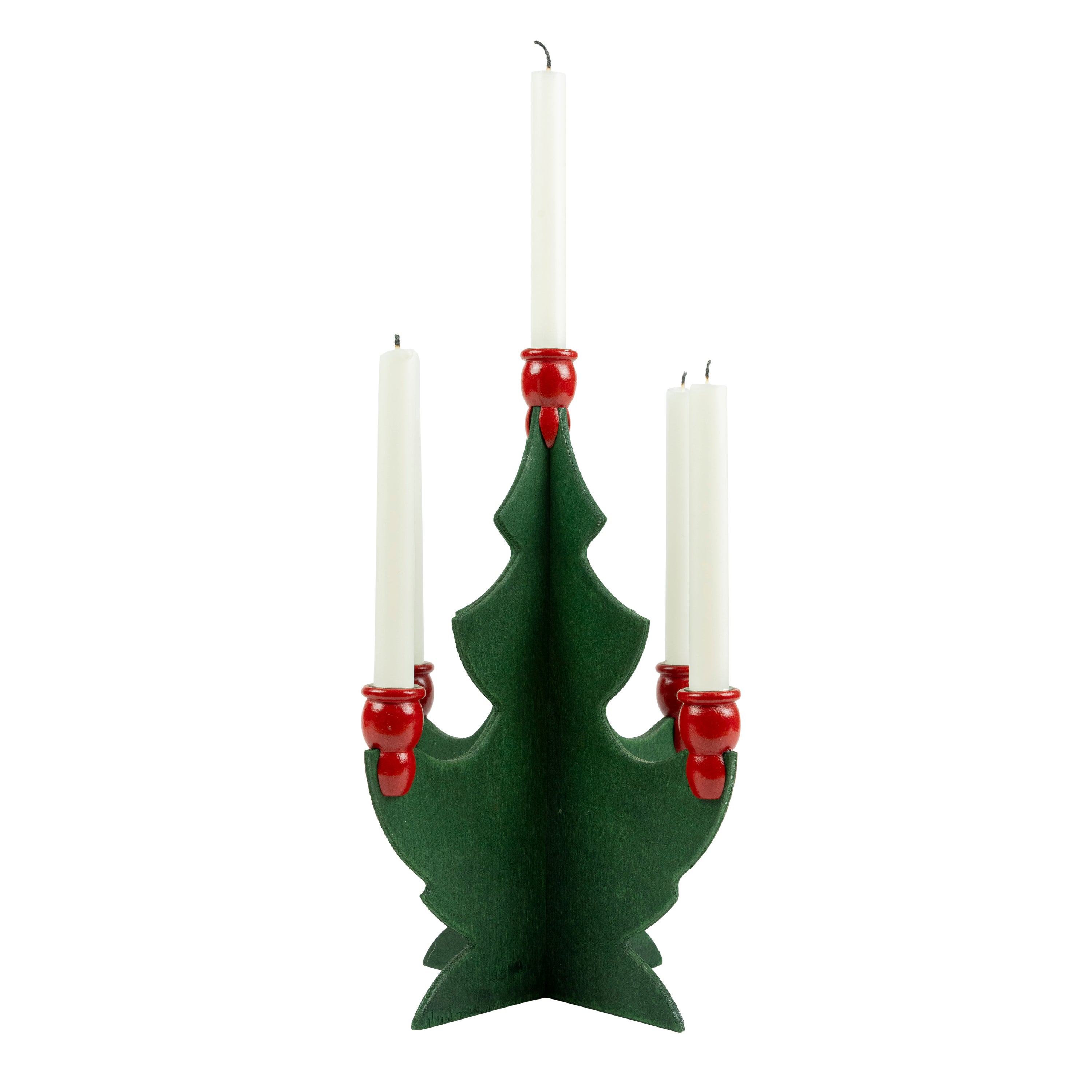 Candle Holder Christmas Tree 5 candles