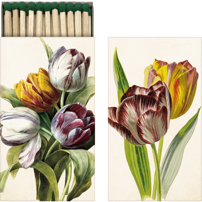 Matches Tulips