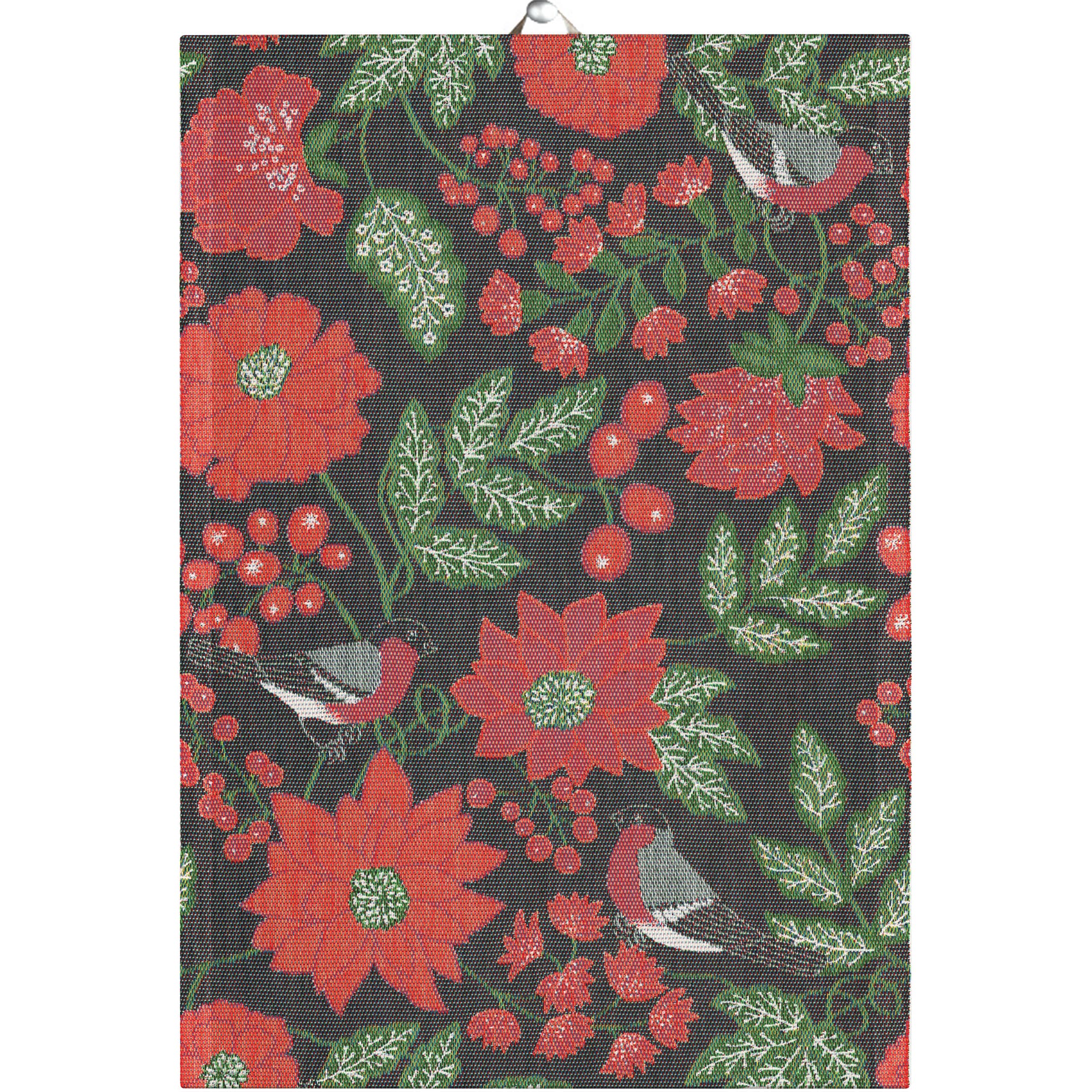 Towel Julfåglar 30x50