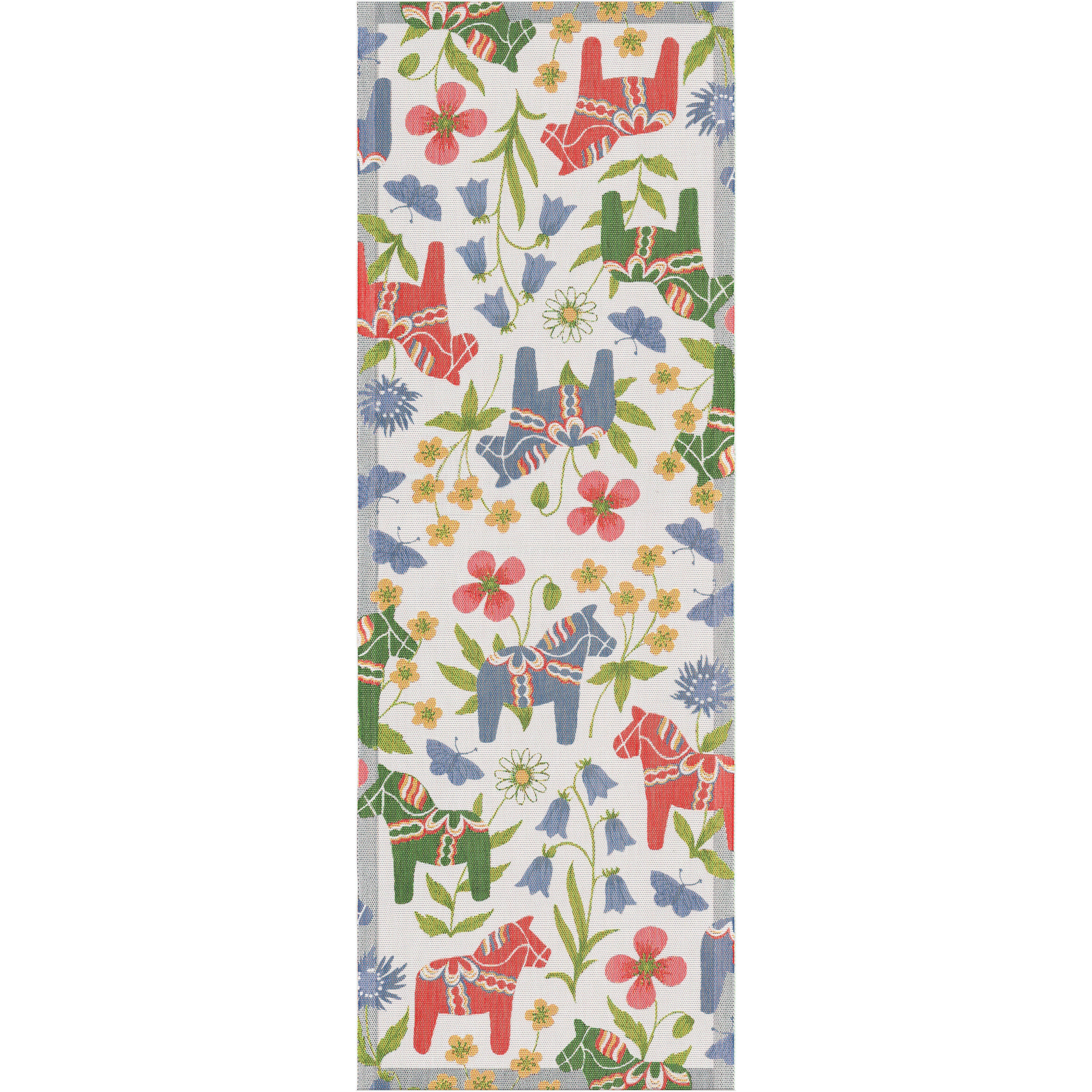 Table Runner Blomsterhäst 35x100
